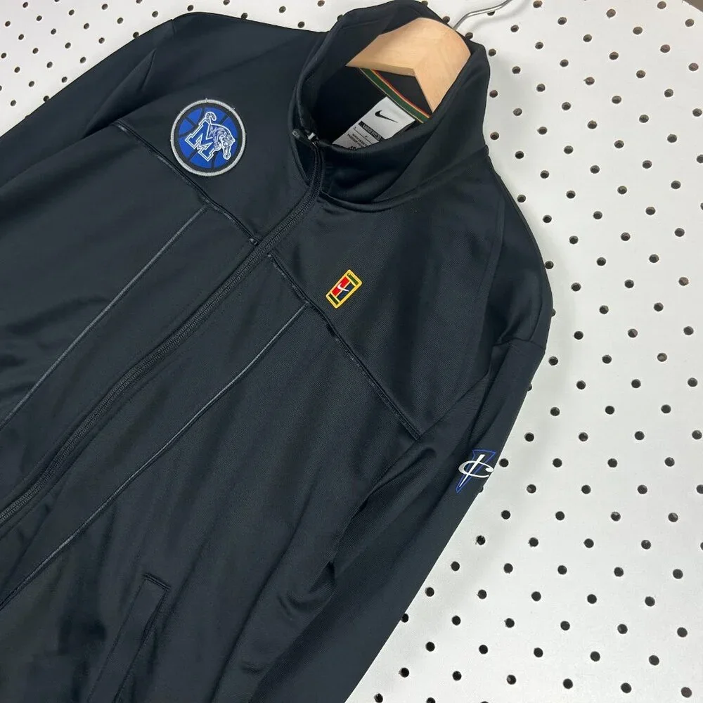 Nike 1 Cent Memphis Tigers Jacket Small Black Full Zip Basketball Penny Hardaway